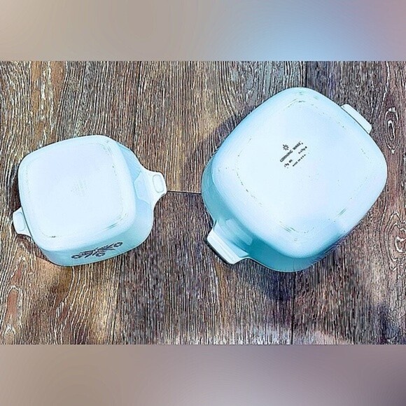 Vintage CorningWare CornFlower Bakeware Dish Set - Picture 6 of 14